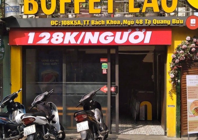 CHÍNH CHỦ CẦN SANG NHƯỢNG MBKD HÀNG ĂN ĐẮC ĐỊA TẠI KHU TẬP THỂ BÁCH KHOA