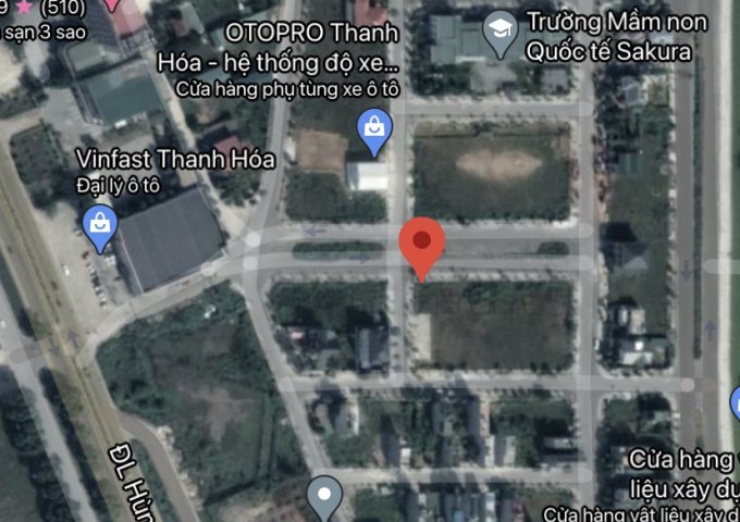 Cần bán lô biệt thự 2122 đầu ve đường đôi Phường Đông Hải. tp Thanh Hóa,Tỉnh Thanh Hóa