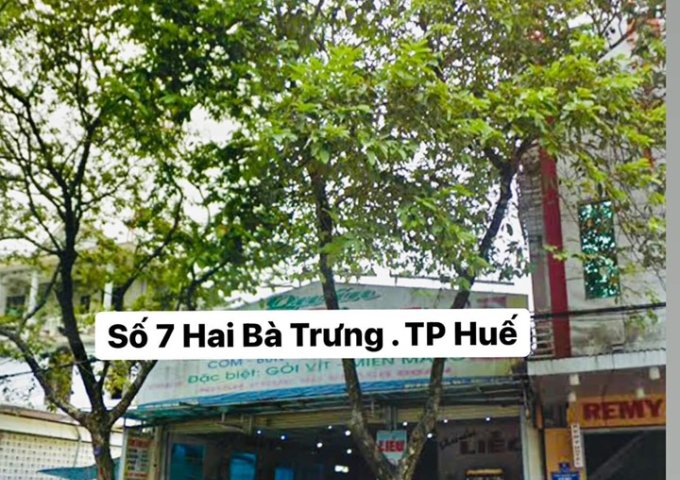 Chính Chủ Cần Cho Thuê Mặt Bằng Số 07 Hai bà Trưng - Phía Nam Thành Phố Huế  ..