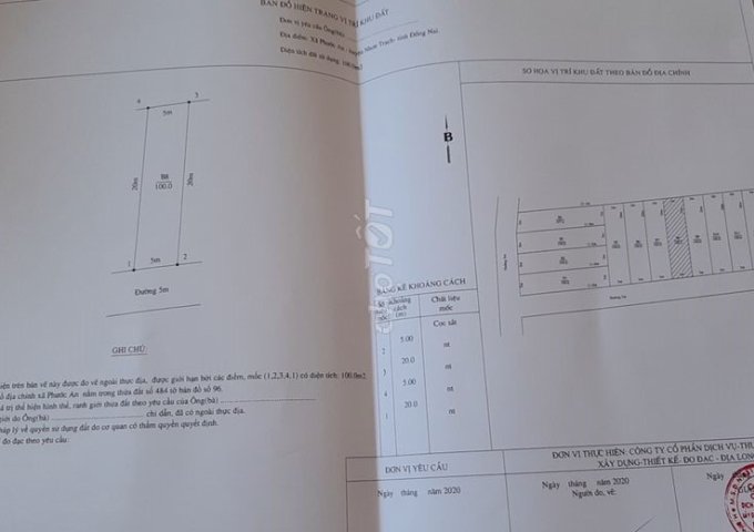 BÁN 100M2 ĐẤT SỔ HỒNG TẠI ĐƯỜNG HÙNG VƯƠNG, XÃ PHƯỚC AN, HUYỆN NHƠN TRẠCH, ĐỒNG NAI