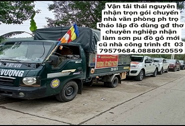 Dịch vụ vận chuyển trọn gói khu vực Thái Nguyên