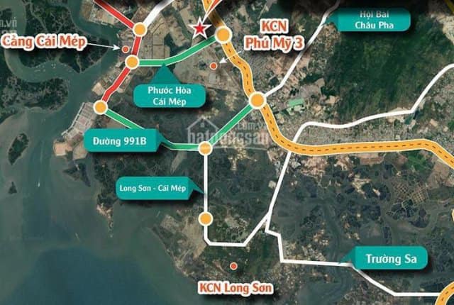 CHÍNH CHỦ CẦN BÁN ĐẤT PHƯỚC HÒA, THỊ XÃ PHÚ MỸ, BÀ RỊA VŨNG TÀU.