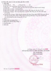 a2Chính chủ cần bán đất tại Xã Vọng Đông - Huyện Thoại Sơn - Tỉnh An Giang