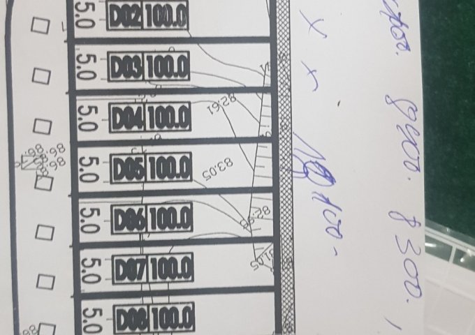 Cần bán Lô đất sát góc d2 vị trí đẹp Trung tâm huyện Tân sơn, Phú Thọ