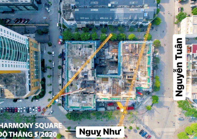 Bán căn hộ 2PN Harmony Square, Nguyễn Tuân giá chỉ 2,64tỷ/75.6m2, Chiết khấu 3%, tặng ngay 15 triệu