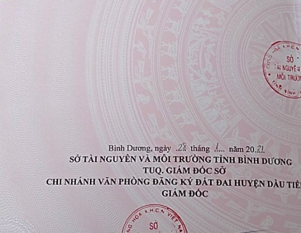 BÁN GẤP LÔ ĐẤT XÃ AN LẬP, HUYỆN DẦU TIẾNG, TỈNH BÌNH DƯƠNG