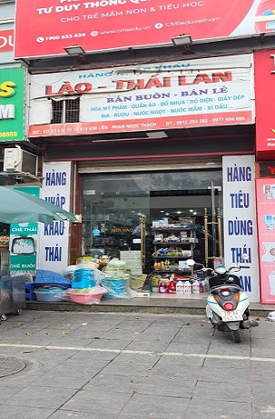 Cần sang nhượng cửa hàng bán hàng Thái Lan tại kiot 18 – B14 Kim Liên, Phạm Ngọc Thạch, Đống Đa.