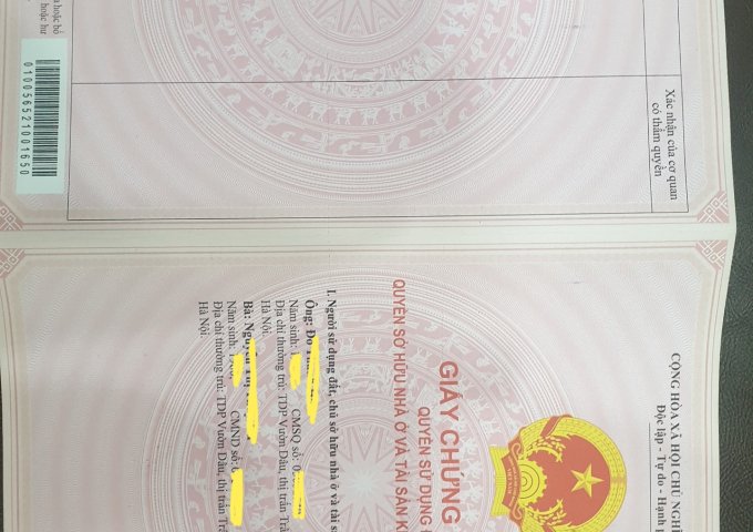 CẦN BÁN MẢNH ĐẤT CHÍNH CHỦ, TIỀM NĂNG TẠI ĐỊA CHỈ TRÂU QUỲ - GIA LÂM HÀ NỘI