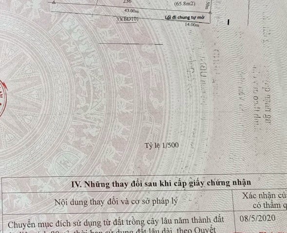 CHÍNH CHỦ BÁN GẤP LÔ ĐẤT MẶT TIỀN NGÃ BA ĐƯỜNG NHỰA TÂN PHƯỚC KHÁNH , TÂN UYÊN, BÌNH DƯƠNG. LH 0977 252 488