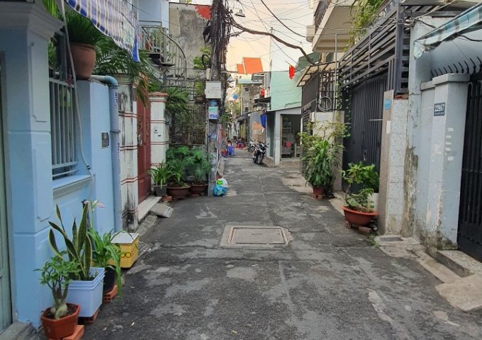 HẺM 4M QUẬN TÂN PHÚ TÌM ĐÂU RA NHÀ DƯỚI 1TỶ CÓ HỘ KHẨU SÀI GÒN.  SỔ HỒNG RIÊNG