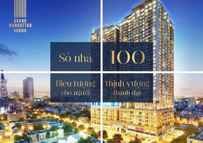 CHÍNH CHỦ CẦN BÁN CĂN HỘ CAO CẤP THE GRAND MANHATTAN ,ĐƯỜNG CÔ GIANG, PHƯỜNG CÔ GIANG, QUẬN 1, HỒ CHÍ MINH.