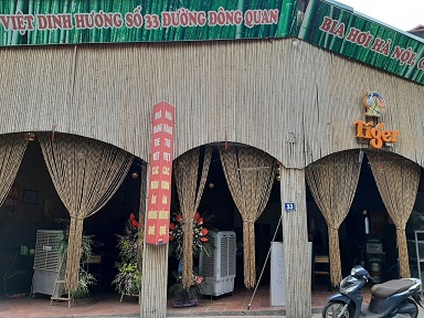 Sang nhượng toàn bộ nhà hàng ăn uống tại số 33 Đông Quan, Cầu Giấy, Hà Nội.