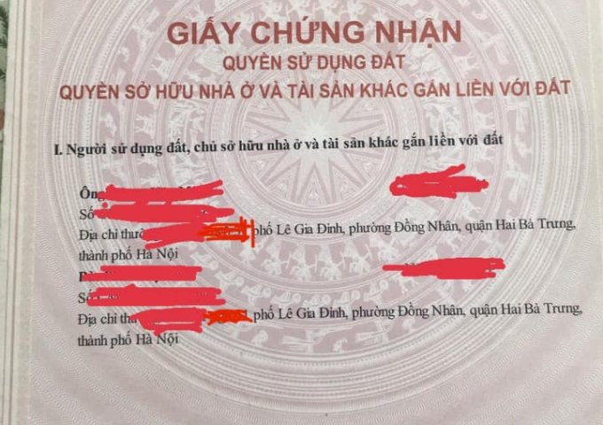 Chính chủ cần bán mảnh đất tại Hà Nội