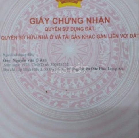 Bán Nhà cấp 4 Xã Đức Hoà Thượng Long An.