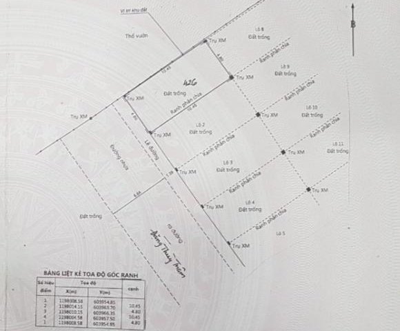 Chính chủ 0909614692 CẦN BÁN ĐẤT ĐƯỜNG ĐẶNG THÙY TRÂM (Đường 8m) - BÌNH THẠNH (Sổ hồng pháp lý rõ ràng