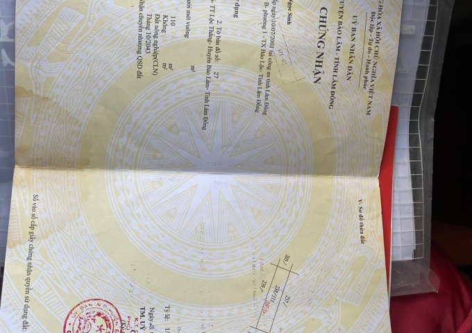 Chi tiết đất huyện bảo lâm 250m2 - tấn