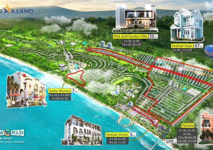 HOT - HOT - HOT! VILLAS GOLF PGA - NOVAWORLD PHAN THIẾT - ƯU ĐÃI LÊN 850 TRIỆU. LH: 0826432626