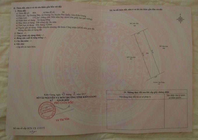 CHÍNH CHỦ CẦN BÁN 2 LÔ ĐẤT LIỀN KỀ ĐỊA CHỈ : ẤP ĐƯỜNG BẢO -XÃ DƯƠNG TƠ -TP PHÚ QUỐC -TỈNH KIÊN GIANG