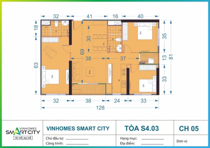 MÌNH CHÍNH CHỦ CẦN BÁN CHUYỂN NHƯỢNG CĂN HỘ 3PN RỘNG NHẤT, VIEW ĐẸP DỰ ÁN VINHOME SMART CITY - THUỘC TÒA S4-03.