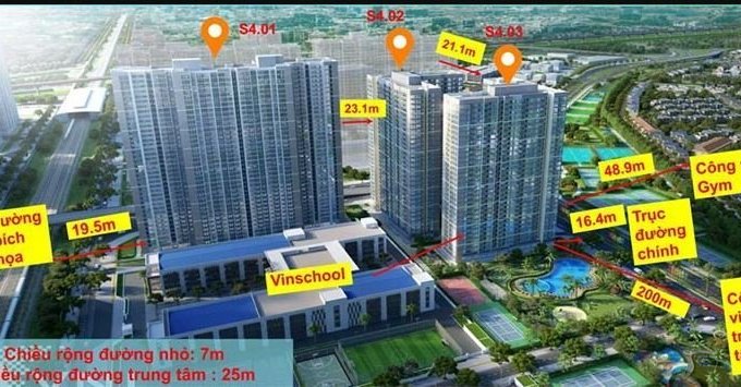 MÌNH CHÍNH CHỦ CẦN BÁN CHUYỂN NHƯỢNG CĂN HỘ 3PN RỘNG NHẤT, VIEW ĐẸP DỰ ÁN VINHOME SMART CITY - THUỘC TÒA S4-03.