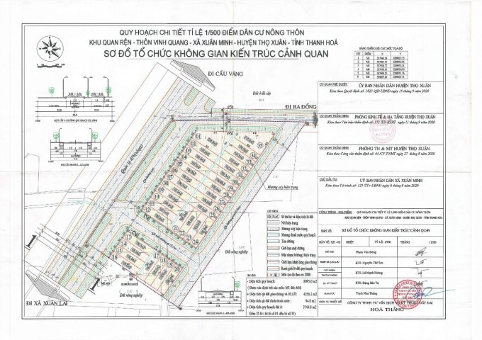 CẦN BÁN NHANH MẤY LÔ ĐẤT ĐẸP, GIÁ RẺ XÃ XUÂN MINH, THỌ XUÂN. LH : 0977152623