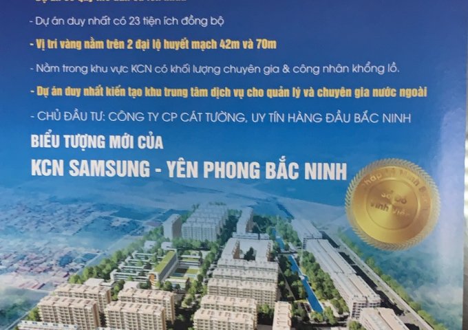 NHƯỢNG LẠI CĂN NGOẠI GIAO SHOPHOUSE 6 TẦNG MẶT ĐƯỜNG 54M GIÁ RẺ HƠN GIÁ CHỦ ĐẦU TƯ 300TR CẠNH KCN SAM SUNG