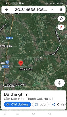 Chính chủ cần tiền bán gấp 100m2  xã Dân Hòa, huyện Thanh Oai, Hà Nội