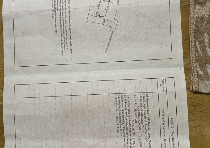 Bán nhà 102/17/29D Tô Hiến Thành Phường 15, Quận 10, TP HCM