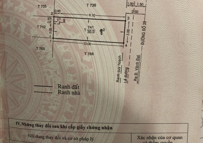 Chính chủ cần bán nhà 1 trệt 1 lầu tại khu Bình Phú 2- tổng diện tích 30m2(3x10)