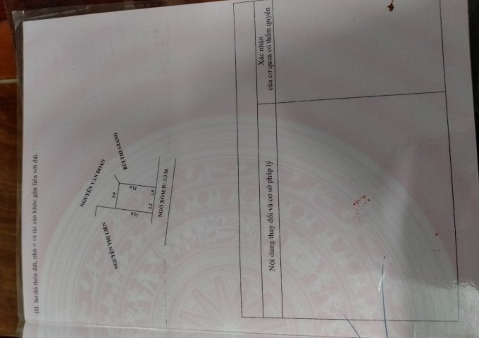 Chính Chủ Cần Bán Nhà Tại Thôn Câu Trung - Xã Quanh Hưng - Huyện An Lão -Tp. Hải Phòng .