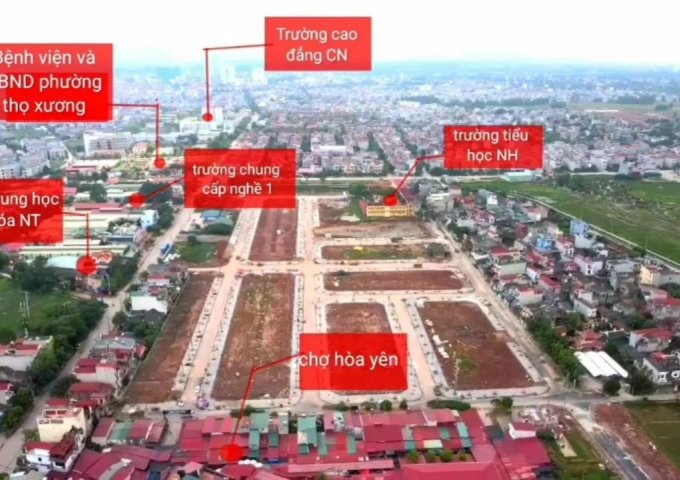 Khu đô thị mới Nam Hồng phường Thọ Xương, thành phố Bắc Giang