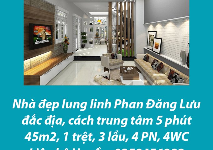 Bán nhà gần Phan Đăng Lưu, Phú Nhuận, đẹp lung linh giá 7 tỷ 8. 