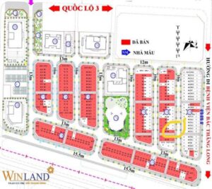 Chính Chủ Cần Bán - KĐT Happy Land nằm trên mặt đường QL3, ngay trung tâm thị trấn Đông Anh. Hà Nội.