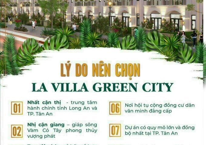 MỞ BÁN PHÂN KHU ĐẸP NHẤT DỰ ÁN MẶT TIỀN QL 1A , KHU CHỢ ĐÊM, CẦU VÀNG VEN SÔNG