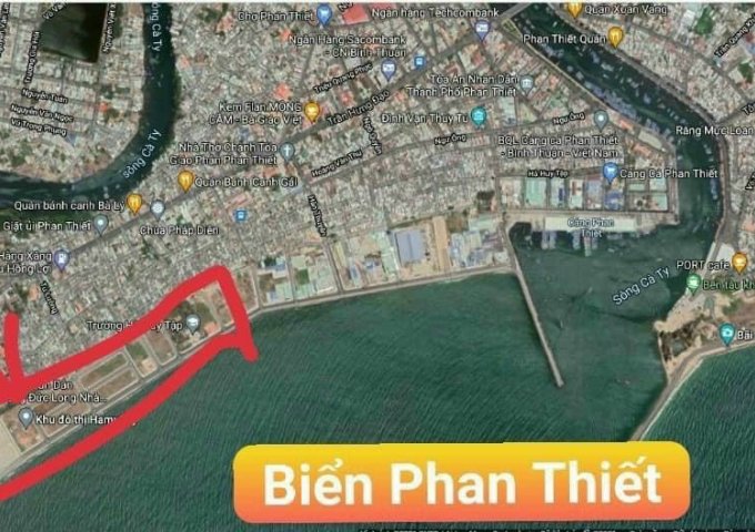 Lô đẹp nhất dự án.ĐẤT NỀN MẶT BIỂN KĐT HAMUBAY - TRUNG TÂM TP. PHAN THIẾT - TÂM ĐIỂM ĐẦU TƯ 2021 