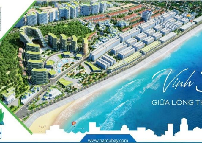 Lô đẹp nhất dự án.ĐẤT NỀN MẶT BIỂN KĐT HAMUBAY - TRUNG TÂM TP. PHAN THIẾT - TÂM ĐIỂM ĐẦU TƯ 2021 