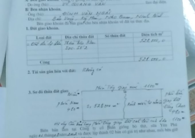 CHÍNH CHỦ BÁN TRANG TRẠI - ĐẤT XÃ KÌ PHÚ - HUYỆN NHO QUAN - TỈNH NINH BÌNH