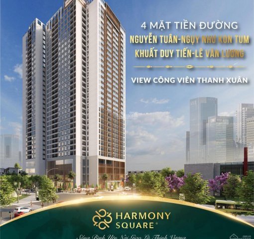 Lý do nên mua căn 2PN 77.95m2 giá 2,86 tỷ dự án Harmony Square - 199 Nguyễn Tuân. Bấm xem chi tiết