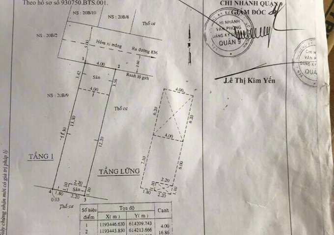 NHANH TAY SỞ HỮU CĂN NHÀ ĐẸP GIÁ RẺ TẠI P.PHÚ HỮU - Q.9 - TP. HỒ CHÍ MINH .