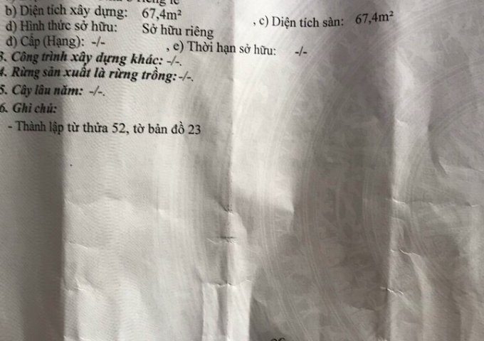 CƠ HỘI TỐT ĐỂ SỞ HỮU CĂN NHÀ CẤP 4 TẠI BÙI XƯƠNG TRẠCH - P.LONG TRƯỜNG - Q.9 - TP. HỒ CHÍ MINH .