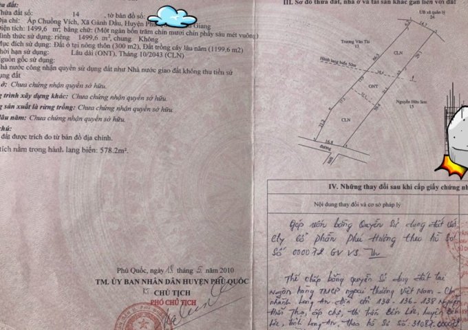 BÁN ĐẤT DỰ ÁN VIEW BIỂN 18127m2