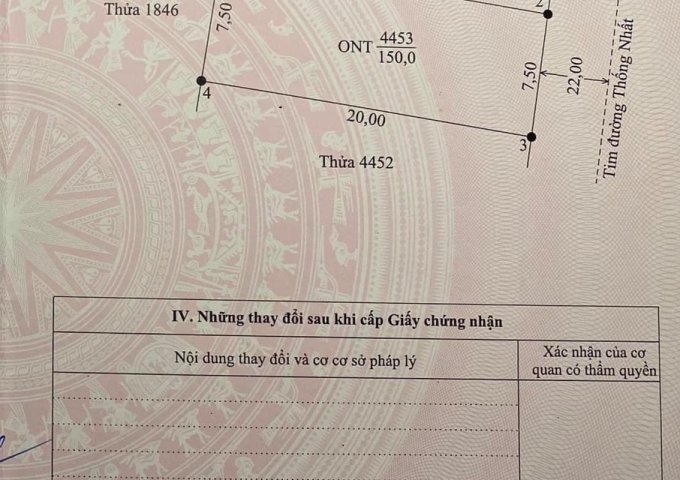 CHÍNH CHỦ CẦN BÁN LÔ ĐẤT THỊ TRẤN GIA VÂN, H.GIA VIỄN, T. NINH BÌNH