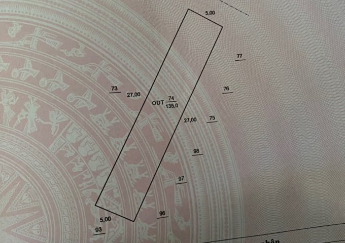 CHÍNH CHỦ CẦN TIỀN BÁN GẤP LÔ ĐẤT GIÁ ĐẦU TƯ MBQH SỐ 9449 , PHƯỜNG QUẢNG THÀNH, TP THANH HÓA