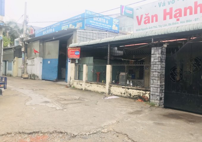 CHÍNH CHỦ BÁN NHÀ MẶT TIỀN ĐƯỜNG NGUYỄN ẢNH THỦ, HÓC MÔN TP HCM