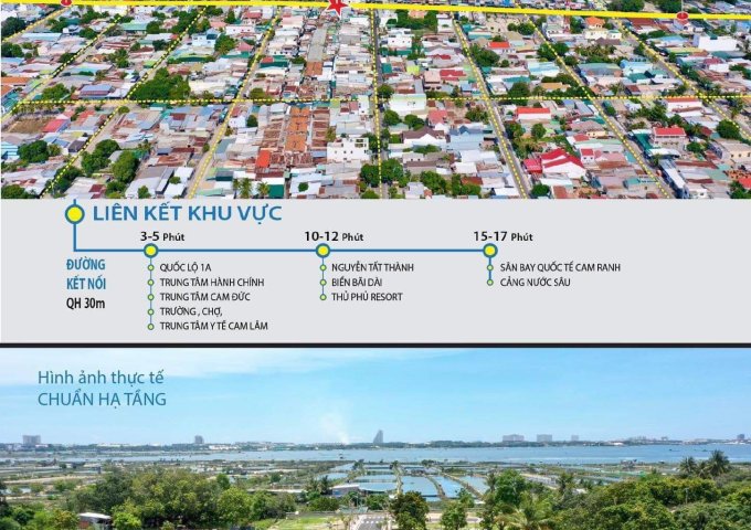 CƠ HỘI SỞ HỮU, ĐẦU TƯ ĐẦU TIÊN VIEW ĐÂM TRIỀU TUYỆT ĐẸP -SIÊU TIỀM NĂNG TẠI CAM LÂM- KHÁNH HOÀ