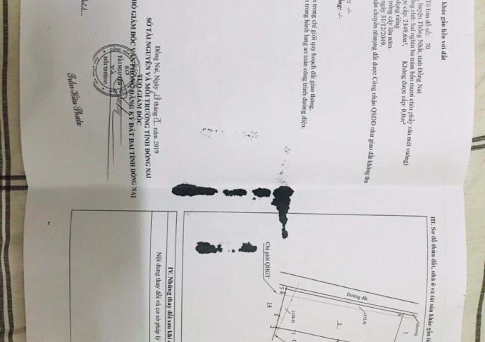 CHÍNH CHỦ CẦN BÁN GẤP ĐẤT TẠI XÃ BÀU HÀM 2, HUYỆN THỐNG NHẤT , TỈNH ĐỒNG NAI