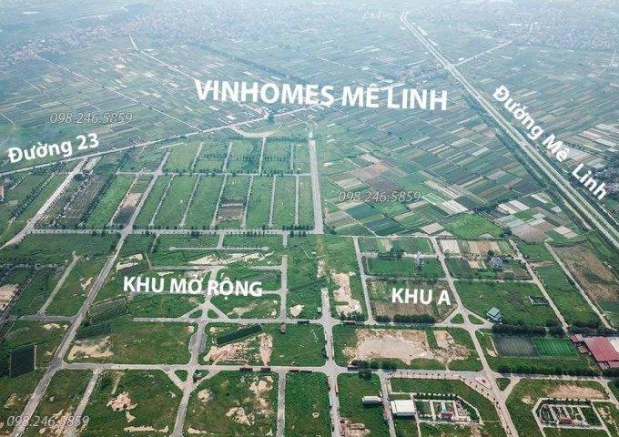 CHÍNH CHỦ BÁN NỀN BIỆT THỰ DỰ ÁN CIENCO 5 , XÃ TIỀN PHÒNG MÊ LINH HÀ NỘI