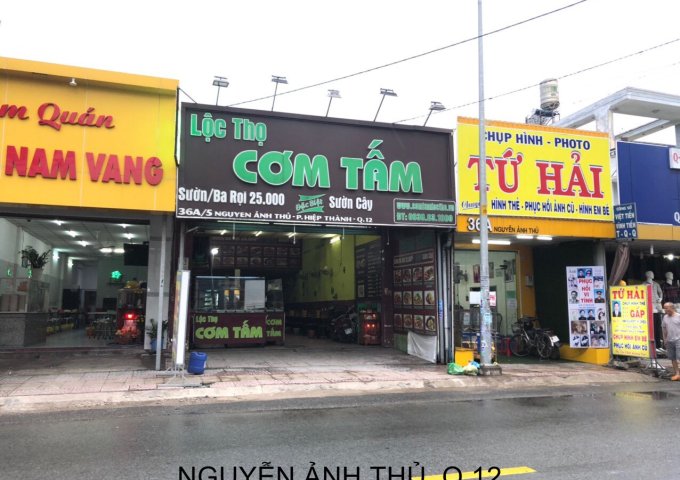 CHÍNH CHỦ BÁN NHÀ SỐ 36A5-36A6 NGUYỄN ẢNH THỦ, P. HIỆP THÀNH, QUẬN 12, TP HỒ CHÍ MINH