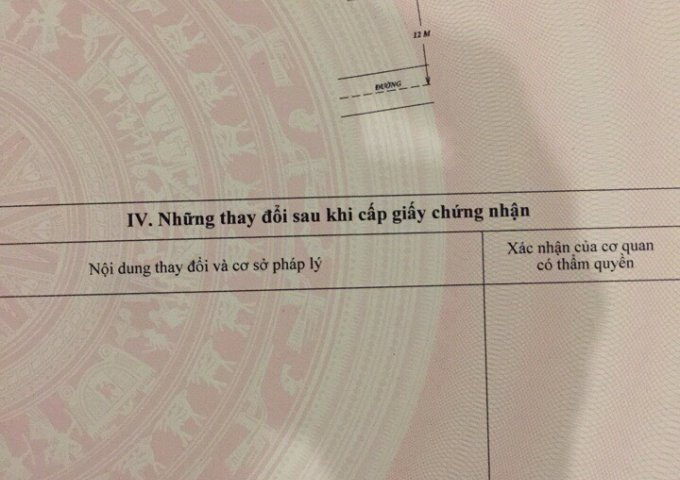 CƠ HỘI TỐT ĐỂ SỞ HỮU LÔ ĐẤT ĐẸP TẠI XÃ PHẠM NGŨ LÃO - KIM ĐỘNG - HƯNG YÊN .