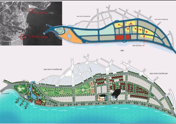 Bán lô đất mặt biển bến du thuyền VĨnh Hòa Nha Trang